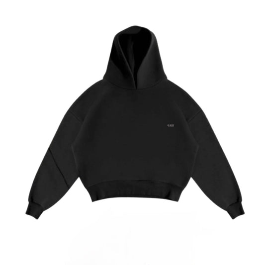 Heavy Weight Hoodie Anthracite Black